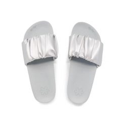Klapki basenowe damskie Flip Flop Pool Gentle. Szare klapki Flip Flop, bez wzorów, bez obcasa. Za 81.00 zł.