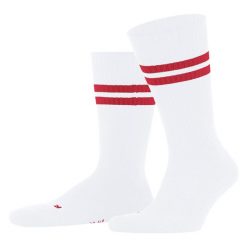 Skarpety Falke Dynamic. Białe skarpety Falke, bez wzorów, z bawełny. Za 123.00 zł.