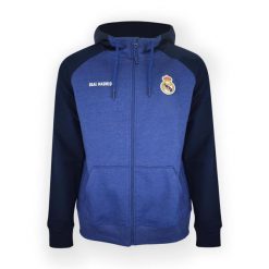Granatowa bluza z kapturem Real Madryt. Białe bluzy REAL MADRID, bez wzorów, z kapturem. W wyprzedaży za 253.63 zł.