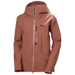 Damska kurtka wodoodporna Helly Hansen Verglas BC. Brązowe kurtki narciarskie Helly Hansen, s, bez wzorów, z dżerseju, bez kaptura, narciarskie. Za 1,461.20 zł.