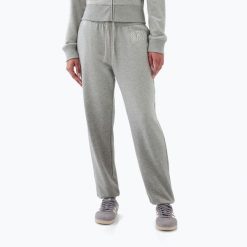 Spodnie damskie GAP French Logo Jogger. Szare spodnie sportowe GAP, bez wzorów. Za 129.99 zł.