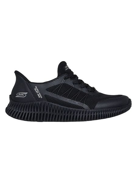 Skechers Sneakersy "Bobs Geo Lite" w kolorze czarnym rozmiar: 36. Czarne trampki Skechers, bez wzorów, z materiału, bez zapięcia. Za 294.95 zł.
