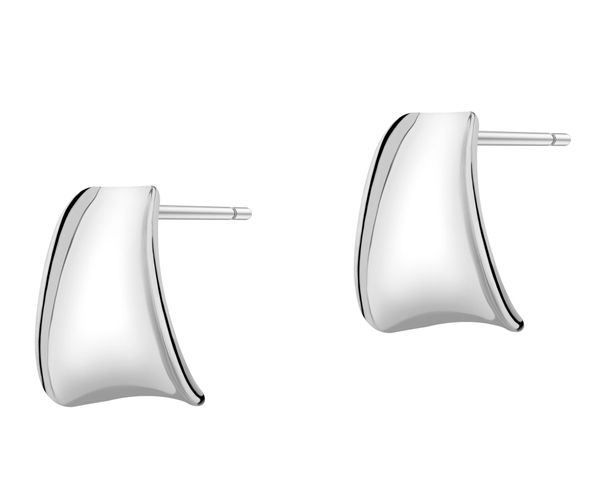 Kolczyki srebrne. Szare kolczyki Apart, srebrne. Za 279.00 zł.