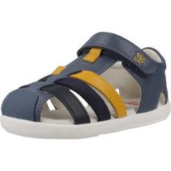 Sandały GARVALIN 262325G Niebieski. Niebieskie sandały Garvalin, bez wzorów, ze skóry, sportowe, bez obcasa, bez zapięcia. Za 208.99 zł.