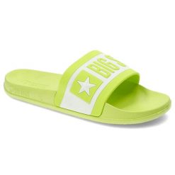 Zielone Klapki Big Star Wodoodporne Buty Damskie. Zielone klapki Big Star, bez wzorów, bez obcasa. Za 59.00 zł.