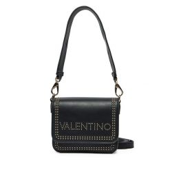 Torebka Valentino. Czarne listonoszki Valentino, bez wzorów, bez dodatków. Za 279.99 zł.