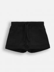 Coccodrillo Szorty dresowe w kolorze czarnym rozmiar: 116. Czarne szorty COCCODRILLO, bez wzorów, z bawełny. Za 34.99 zł.