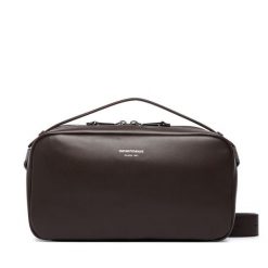 Torebka Emporio Armani. Szare listonoszki Emporio Armani, bez wzorów, bez dodatków. Za 2,104.00 zł.