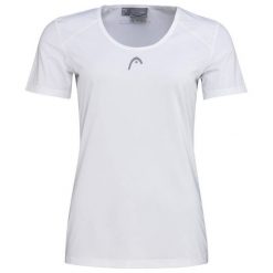 T-Shirt damski CLUB 22 Tech. Białe t-shirty Head, xs, bez wzorów, z poliesteru, bez kołnierzyka, bez ramiączek. W wyprzedaży za 115.50 zł.