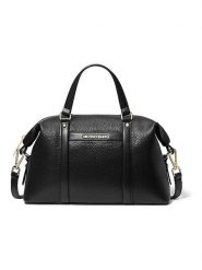 Michael Kors Torebka w kolorze czarnym - 27 x 11 x 17 cm rozmiar: onesize. Czarne torebki klasyczne Michael Kors, bez wzorów, z materiału, przez ramię, bez dodatków. Za 680.45 zł.