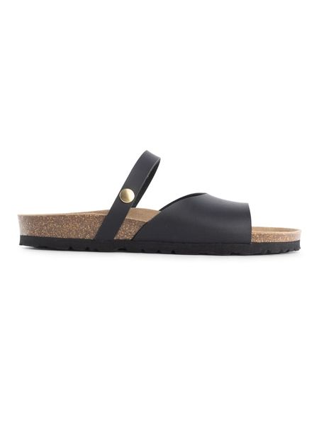 Sunbay Klapki "Manille" w kolorze czarnym rozmiar: 39. Czarne klapki Sunbay, bez wzorów, z materiału, z otwartym noskiem, bez obcasa. Za 159.95 zł.