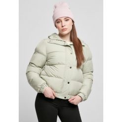 Kurtka damska Urban Classics hooded puffer. Zielone kurtki Urban Classics, na zimę, bez wzorów, z puchu, z kapturem. Za 309.00 zł.