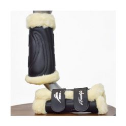 Zamknięte getry ujeżdżeniowe dla koni eQuick eFreestyle. Czarne legginsy sportowe EQUICK, l, bez wzorów, do jazdy konnej. Za 435.00 zł.