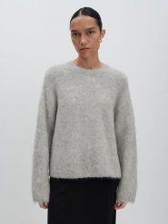 Someday Sweter w kolorze szarym rozmiar: 38. Szare swetry someday., bez wzorów, bez ramiączek. Za 274.99 zł.