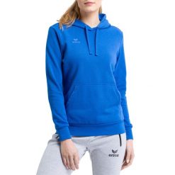 Damska bluza z kapturem Erima Basic. Niebieskie bluzy Erima, l, bez wzorów, z bawełny, z kapturem. W wyprzedaży za 135.50 zł.
