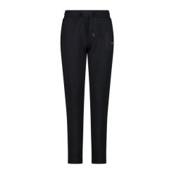 Spodnie sportowe damskie CMP 34L0736U901. Czarne spodnie sportowe CMP, l, bez wzorów, z dresówki, trekkingowe. Za 418.00 zł.