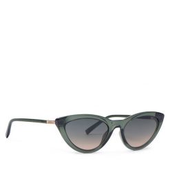 Okulary przeciwsłoneczne Guess. Zielone okulary przeciwsłoneczne Guess, z aplikacjami. Za 389.99 zł.