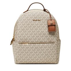 Plecak MICHAEL Michael Kors. Brązowe plecaki MICHAEL Michael Kors, bez wzorów. Za 1,449.00 zł.
