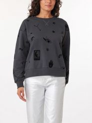 Scotch & Soda Bluza w kolorze antracytowym rozmiar: L. Czarne bluzy Scotch & Soda, l, bez wzorów, bez kaptura. Za 149.66 zł.