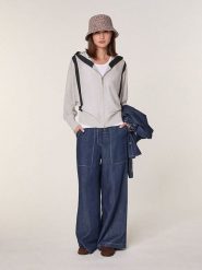 Rodier Wełniany kardigan w kolorze kremowym rozmiar: S. Brązowe kardigany Rodier, s, bez wzorów, z wełny. Za 295.99 zł.