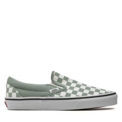Vans. Zielone trampki Vans, bez wzorów, bez zapięcia. Za 229.99 zł.