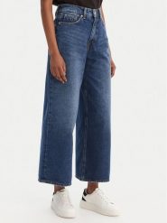 HUGO Jeansy Geredith 50553175 Niebieski Wide Leg. Niebieskie jeansy Hugo, bez wzorów. Za 599.99 zł.