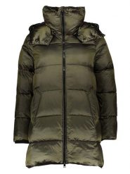 CANADIAN Płaszcz zimowy "Charlotte" w kolorze zielonym rozmiar: 36. Zielone płaszcze CANADIAN, na zimę, bez wzorów, z puchu, bez kaptura. Za 250.55 zł.