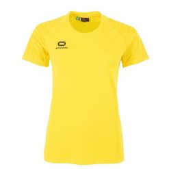Damski jersey Stanno Bolt. Żółte koszulki sportowe STANNO, bez wzorów, z jersey, bez ramiączek, na fitness i siłownię. Za 180.00 zł.