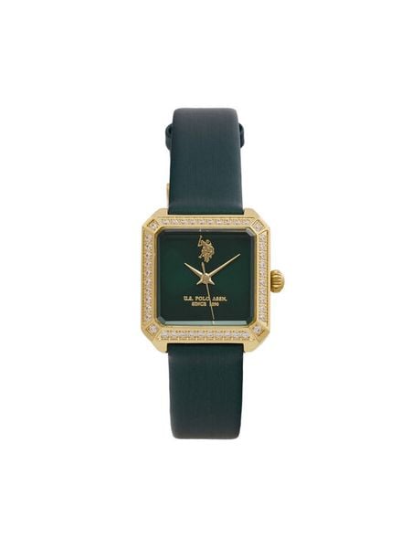 U.S. Polo Assn. Zegarek Brigitte USP8480GR Zielony. Zielone, analogowe zegarki U.S. Polo Assn. Za 319.99 zł.