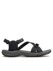 Jack Wolfskin Sandały Lakewood RiderSandal 4019041 Czarny. Czarne sandały Jack Wolfskin, bez wzorów, z materiału, bez obcasa, na płaskiej podeszwie, bez zapięcia. Za 229.99 zł.