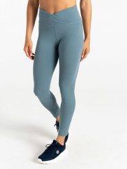 Dare 2b Legginsy sportowe "Revived II" w kolorze błękitnym rozmiar: 42. Niebieskie legginsy Dare 2b, bez wzorów, z materiału, outdoorowe. Za 100.99 zł.