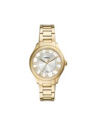 Fossil Zegarek Gilmore ES5395 Złoty. Żółte, analogowe zegarki Fossil, złote. Za 789.99 zł.
