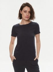 Weekend Max Mara T-Shirt Multib 2415971011 Granatowy Regular Fit. Niebieskie t-shirty Weekend Max Mara, s, bez wzorów, z bawełny, bez kołnierzyka, bez ramiączek. Za 169.99 zł.