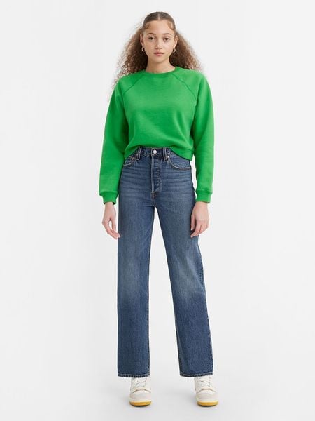 Levi's Dżinsy - Regular fit - w kolorze niebieskim rozmiar: W27/L34. Niebieskie jeansy Levi's®, l, z aplikacjami, z podwyższonym stanem. Za 229.95 zł.