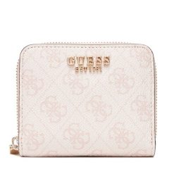 Mały Portfel Damski Guess. Czerwone portfele Guess, z aplikacjami. Za 219.99 zł.