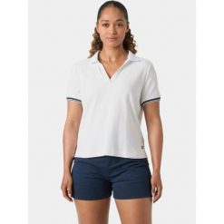 Koszulka Polo Damska Helly Hansen W Portofino. Białe bluzki Helly Hansen, s, bez wzorów, bez kołnierzyka, bez ramiączek. Za 299.00 zł.