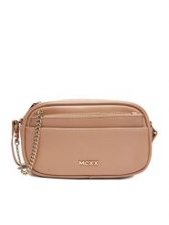 MEXX Torebka CEO-MEXX-S-003-08 Beżowy. Brązowe listonoszki Mexx, bez wzorów, z materiału, bez dodatków. Za 179.99 zł.