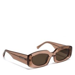 Okulary przeciwsłoneczne Hunter. Brązowe okulary przeciwsłoneczne Hunter, bez wzorów. Za 129.99 zł.