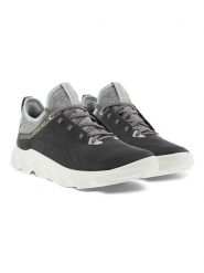 Ecco Sneakersy w kolorze szarym rozmiar: 39. Czarne trampki ecco, bez wzorów, z gore-texu, bez zapięcia. Za 300.92 zł.