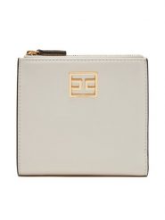 Elisabetta Franchi Mały Portfel Damski PF01A51E2 193 Écru. Portfele Elisabetta Franchi, bez wzorów, ze skóry. Za 679.99 zł.
