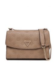Guess Torebka Cresidia II HWPD98 88210 Beżowy. Brązowe torebki klasyczne Guess, z aplikacjami, ze skóry, bez dodatków. Za 589.99 zł.