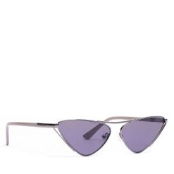 Okulary przeciwsłoneczne Guess. Szare okulary przeciwsłoneczne Guess, z aplikacjami. Za 229.99 zł.