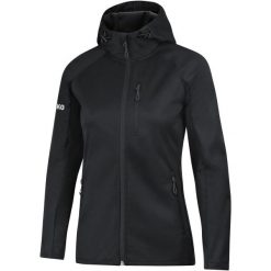 Kurtka Jako femme softshell light. Czarne kurtki sportowe JAKO, bez wzorów, z softshellu, bez kaptura, trekkingowe. Za 409.85 zł.