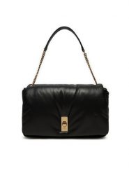 Tommy Hilfiger Torebka AW0AW16884 Czarny. Czarne torebki klasyczne TOMMY HILFIGER, bez wzorów, ze skóry, bez dodatków. Za 659.99 zł.