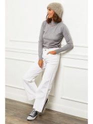 Soft Cashmere Golf w kolorze szarym rozmiar: 34/36. Szare golfy Soft Cashmere, bez wzorów, z kaszmiru, bez ramiączek. Za 118.45 zł.