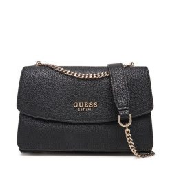Torebka Guess. Czarne torebki klasyczne Guess, z aplikacjami, bez dodatków. Za 589.99 zł.