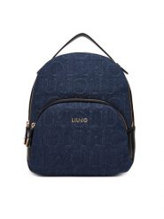 Liu Jo Plecak AF5157 D0001 Czarny. Czarne plecaki Liu Jo, bez wzorów, ze skóry. Za 629.99 zł.