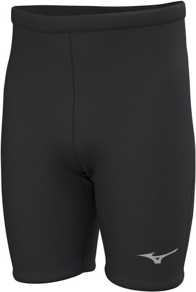 Legginsy midi Mizuno MZNRB. Czarne legginsy Mizuno, m, bez wzorów, z materiału, z podwyższonym stanem. Za 162.00 zł.