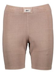 Reebok Szorty kolarskie w kolorze beżowym rozmiar: S. Brązowe szorty Reebok, bez wzorów. Za 61.60 zł.
