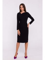 Stylove Sukienka w kolorze czarnym rozmiar: M. Czarne sukienki Stylove, na co dzień, m, bez wzorów, bez kołnierzyka, bez ramiączek, maxi, proste. Za 184.46 zł.